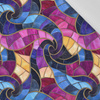 STAINED GLASS WZ. 24 - quick-drying woven fabric