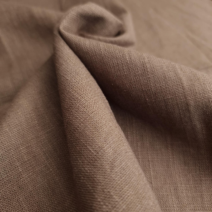 Ramie with Cotton - BROWN