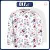 LONGSLEEVE - WATERCOLOR BOUQUET Pat. 2 - single jersey (134/140)