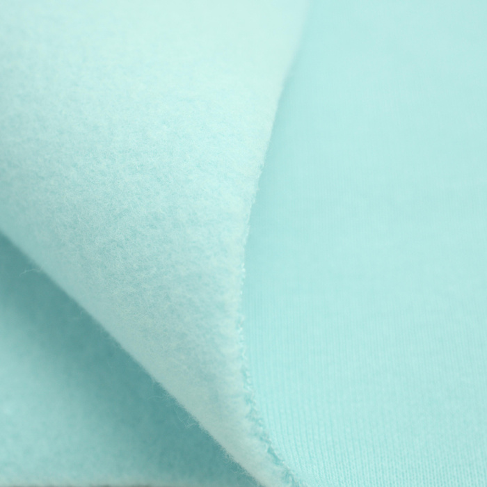 Wintersweat angeraut D300 - AQUA (D-180)
