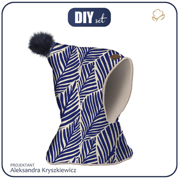 Kominoczapka "CZUBEK" - leaves wz.2 - zestaw do uszycia