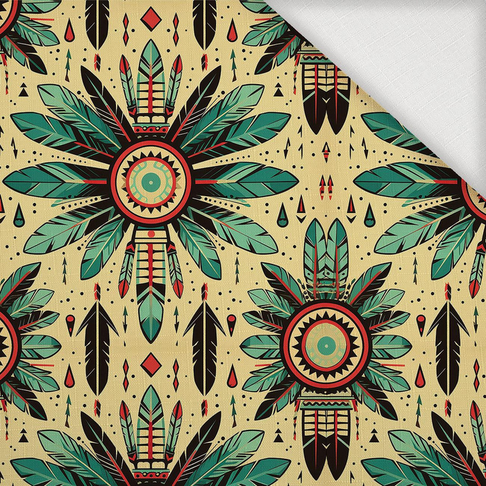 AROUND THE WORLD wz.6 - Woven Fabric for tablecloths