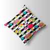 BUNTE STICKER MS. 4 - schnelltrocknende Webware