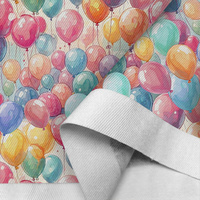 PASTEL BALOONS - Cotton drill