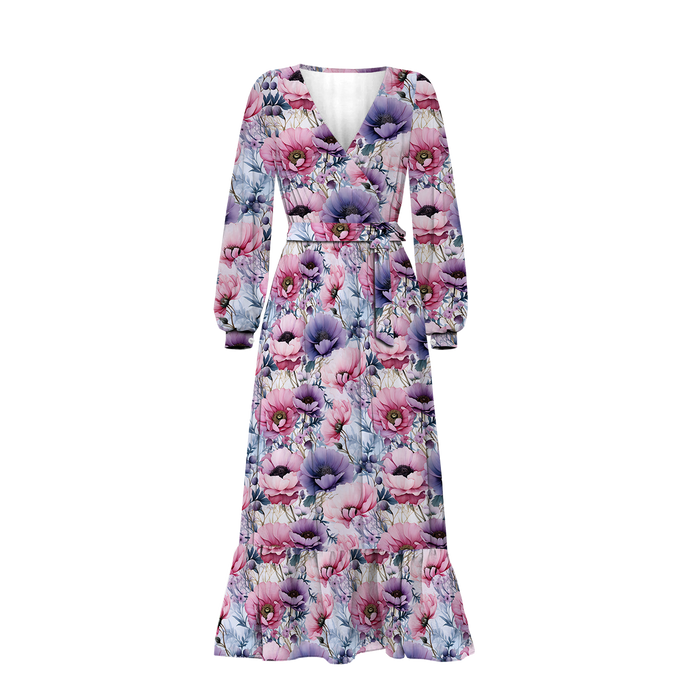 PASTEL FLOWERS WZ.17 - Cotton woven fabric