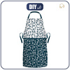 APRON - SMALL LEAVES pat. 2