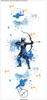 PODUSZKA 45X45 - SAGITTARIUS WZ. 1 - welur tapicerski - zestaw do uszycia
