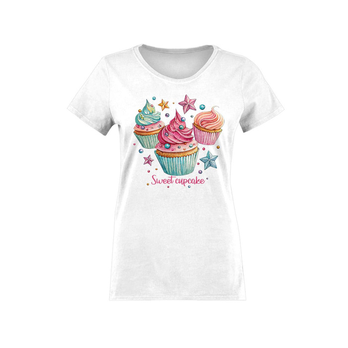 DÁMSKÉ TRIČKO - SWEETS vz.6 - sada šití 