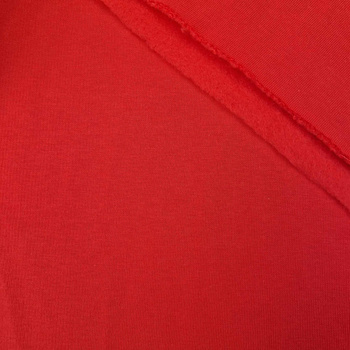 Thick brushed sweatshirt D300 - RED (D-18)