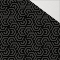 GEOMETRIC MINIMAL WZ. 11 - Hydrophobic brushed knit