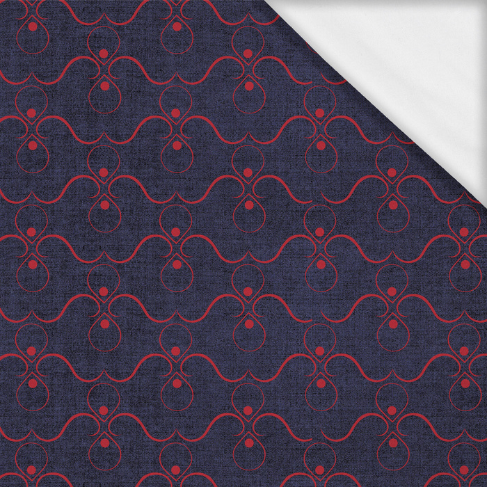 GEOMETRIC MINIMAL WZ. 9 - single jersey s elastanem ITY