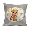 CUSHION PANEL - LEO THE WINTER BEAR