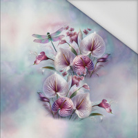 PASTEL BLOOM WZ. 4 - panel (75cm x 80cm) Waterproof woven fabric