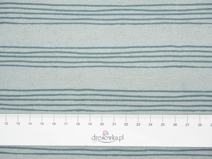 NOTENLINIEN (Vogelgesang) / grau - Viskose-Jersey WE210