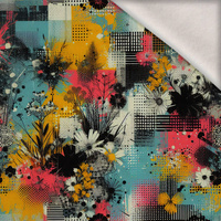 FLORAL REVERIE WZ. 9 - dzianina drapana z elastanem ITY
