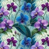 Stained Glass wz. 36 - viscose woven fabric