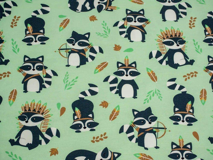 MÝVALOVÉ vz.2 / zelená- teplákovina 