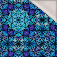 Stained Glass wz. 32 - Wintersweat angeraut mit Elastan ITY
