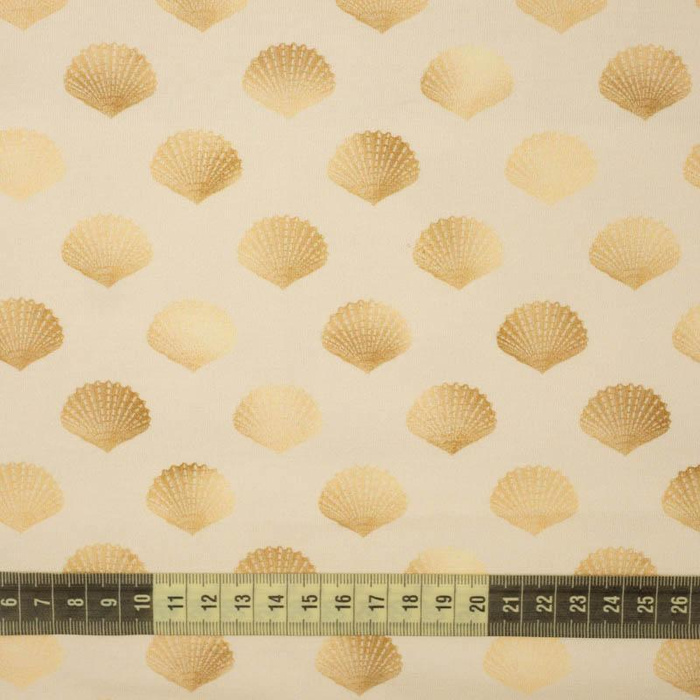 GOLDEN SHELLS (GOLDEN OCEAN) / beige - Viscose jersey