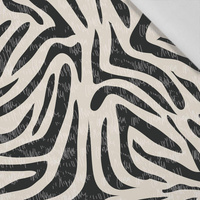 ZEBRA WZ. 1/ BEIGE - tkanina wiskozowa
