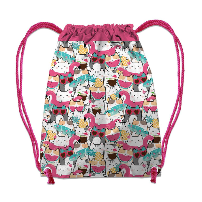 SUMMER CATS M. 1 / pink lemonade