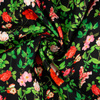 MINI ROSEN UND BLÄTTER (PARADIESGARTEN) - Nylonstoff PUMI