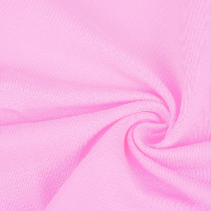 French Terry mit Elasthan - BARBIE PINK (D-177)
