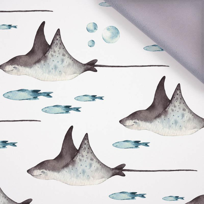 BROWN STINGRAYS (THE WORLD OF THE OCEAN)  - softshell