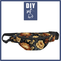 HIP BAG - AUTUMN FLOWERS WZ. 3 - Choice of sizes