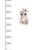 BABY OWL - Paneel (75cm x 80cm) Wasserabweisende Webware