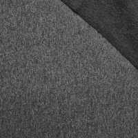 French Terry mit Elasthan -  MELANGE GRAPHIT (D-08)