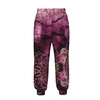 DAMEN JOGGINGHOSE (NOEMI) - BLUMEN / goldener Umriss Ms. 1 / AQUARELL MARMOR - Nähset XL