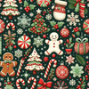 HAPPY CHRISTMAS WZ. 11 - French Terry mit Elasthan