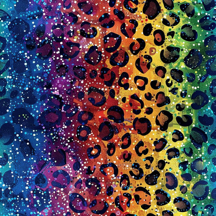 HOLOGRAPHIC RAINBOW wz. 3 - Lycra 300g