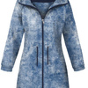 DAMENPARKA (ANNA) - GRUNGE (blau) - Softshell M