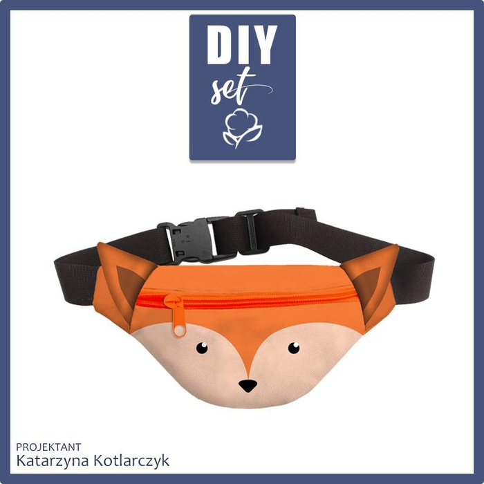 JUNIOR HÜFTTASCHE - FUCHS - groß