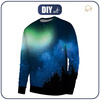 BASIC HERREN SWEATSHIRT (OREGON) - NIGHT SKY - Nähset S