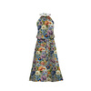 SUKIENKA "DALIA" MAXI (S-M) - FLOWERS wz.15 - zestaw do uszycia 