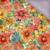 FLOWERS PAPAYA ORANGE WZ. 10 - softshell