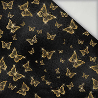 Black & Gold Glamour wz.4 - Slub Weave