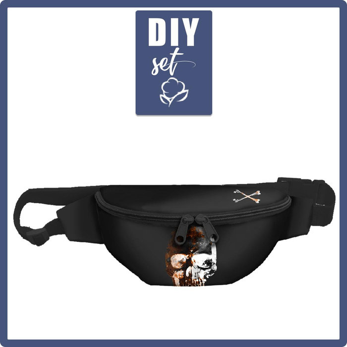 HIP BAG - SKULL pat. 3 - big