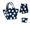 Taška XL s sáčkem 2 v 1 - POLKA DOTS WZ. 8 - sada siti