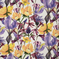 IRISES (IN THE MEADOW) - Linen 100%
