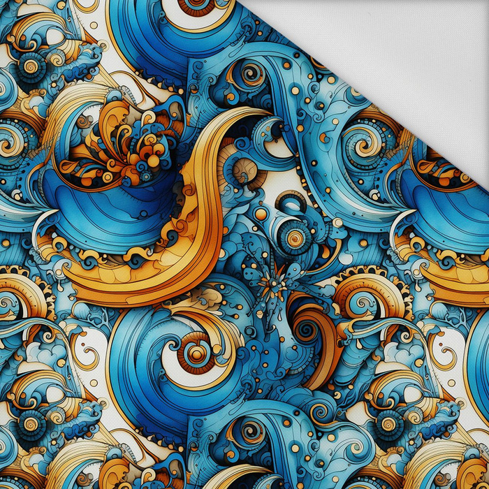 ABSTRACTION wz.16 - Waterproof woven fabric