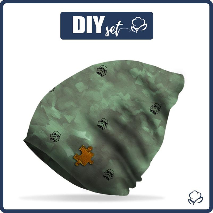"Beanie" cap 57-59 - STORMTROOPERS (minimal) / CAMOUFLAGE pat. 2 (olive)