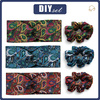 HEADBAND AND HAIR ELASTIC 3KPL - PATTERN 9 - sewing set teenager / adult