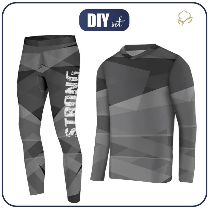 THERMO HERREN SET (STEVE) - STRONG - Nähset M