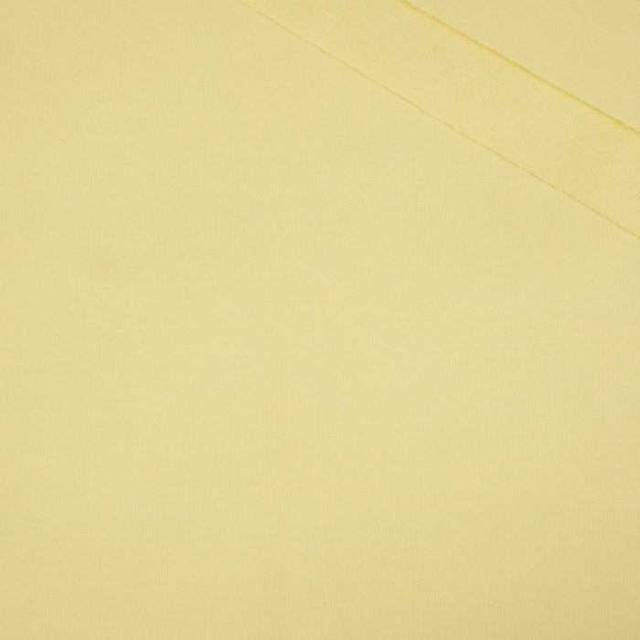 D-173 YELLOW - looped knitwear with elastan 