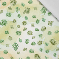 MINI MONSTERA / WATERCOLOR WONDERS - tkanina bawełniana