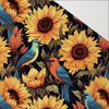 Sunflowers wz. 3 - Hydrofobní česaná teplákovina